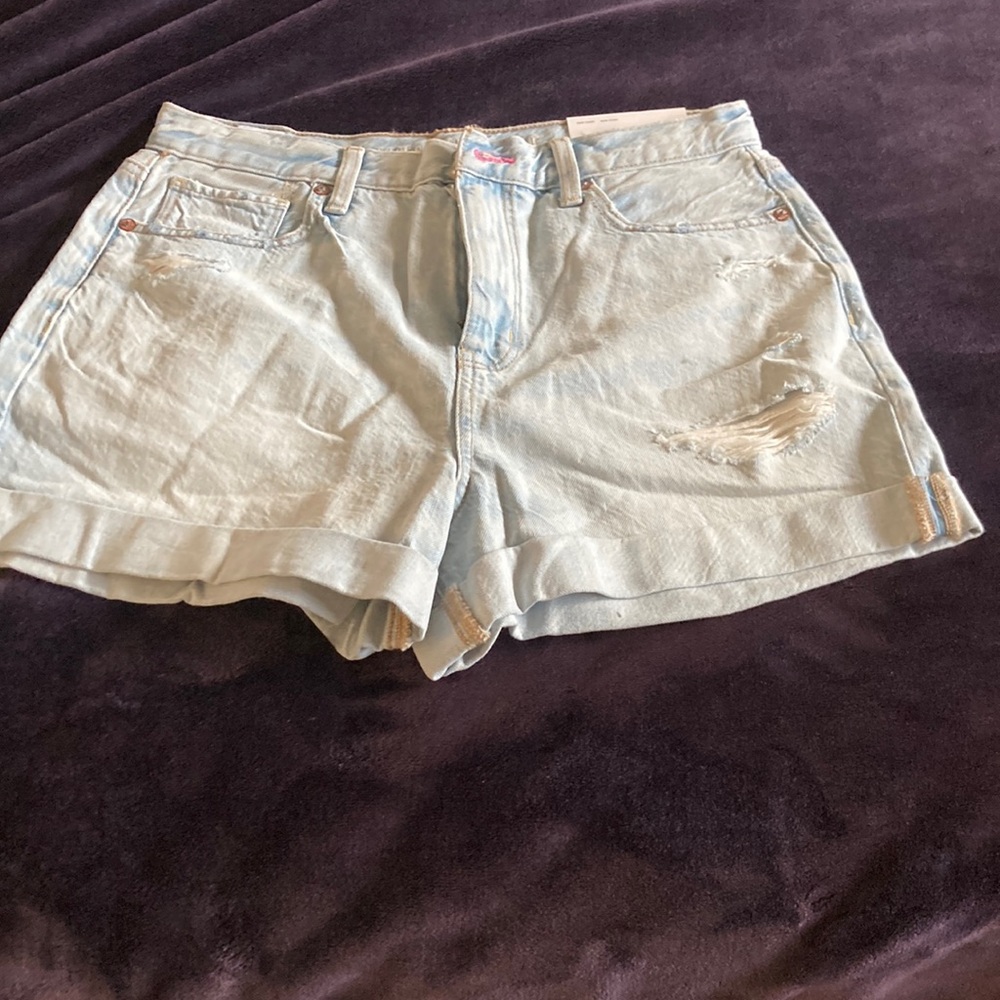 American Eagle Outfitters Pride Mom Shorts 🌈